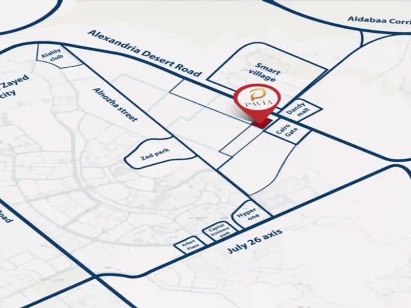 بافيا الشيخ زايد Pavia El Sheikh Zayed 2