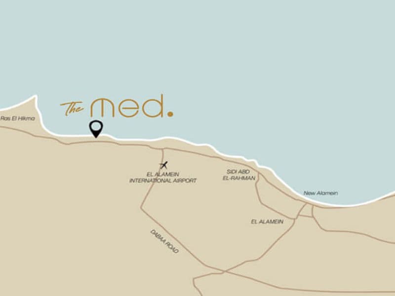ذا ميد الساحل الشمالي the med north coast 2