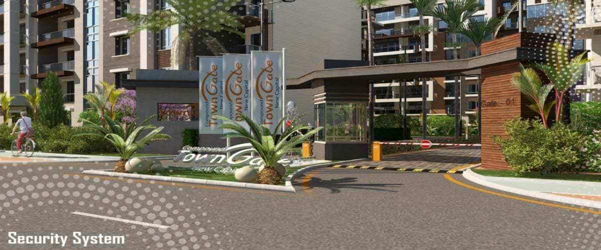 تاون جيت العاصمة الادارية الجديدة Town gate new capital
